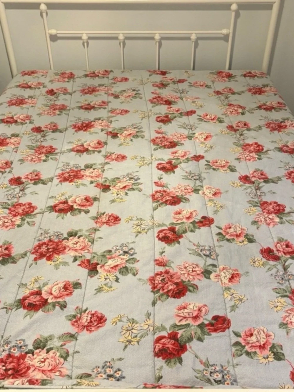 Vintage Ralph Lauren Danielle Cabbage Rose - King Comforter